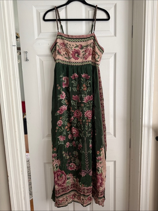 FARM Rio Dresses & Skirts - FARM Rio Green Flowering Garden Tree Sleveeless Midi Dress